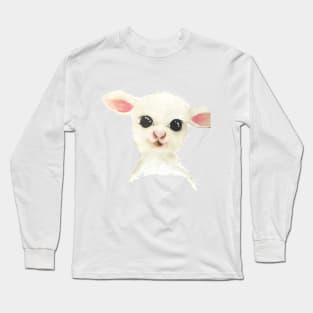 Cute Little Lamb Long Sleeve T-Shirt